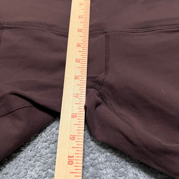 Alo Yoga Leggings Womens Small Moto Brown Athletic Workout Wear Pants - Picture 7 of 8